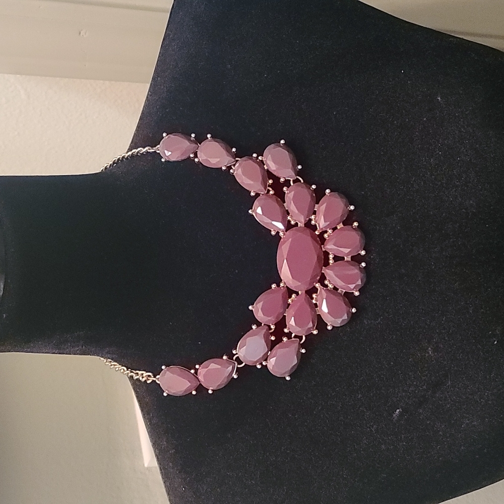 Purple necklace